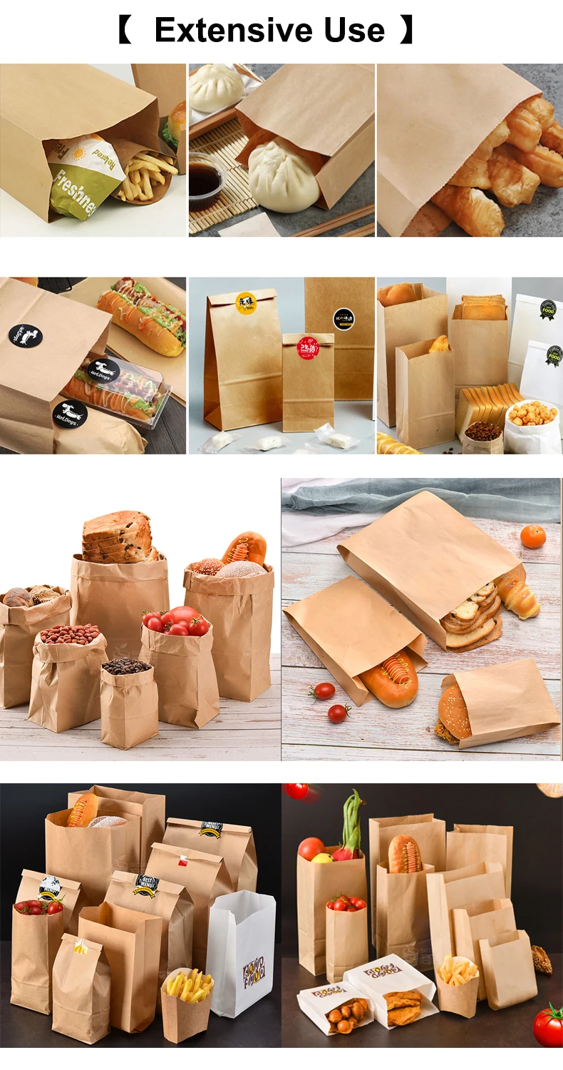  Brown Wax Paper Sandwich Bags
